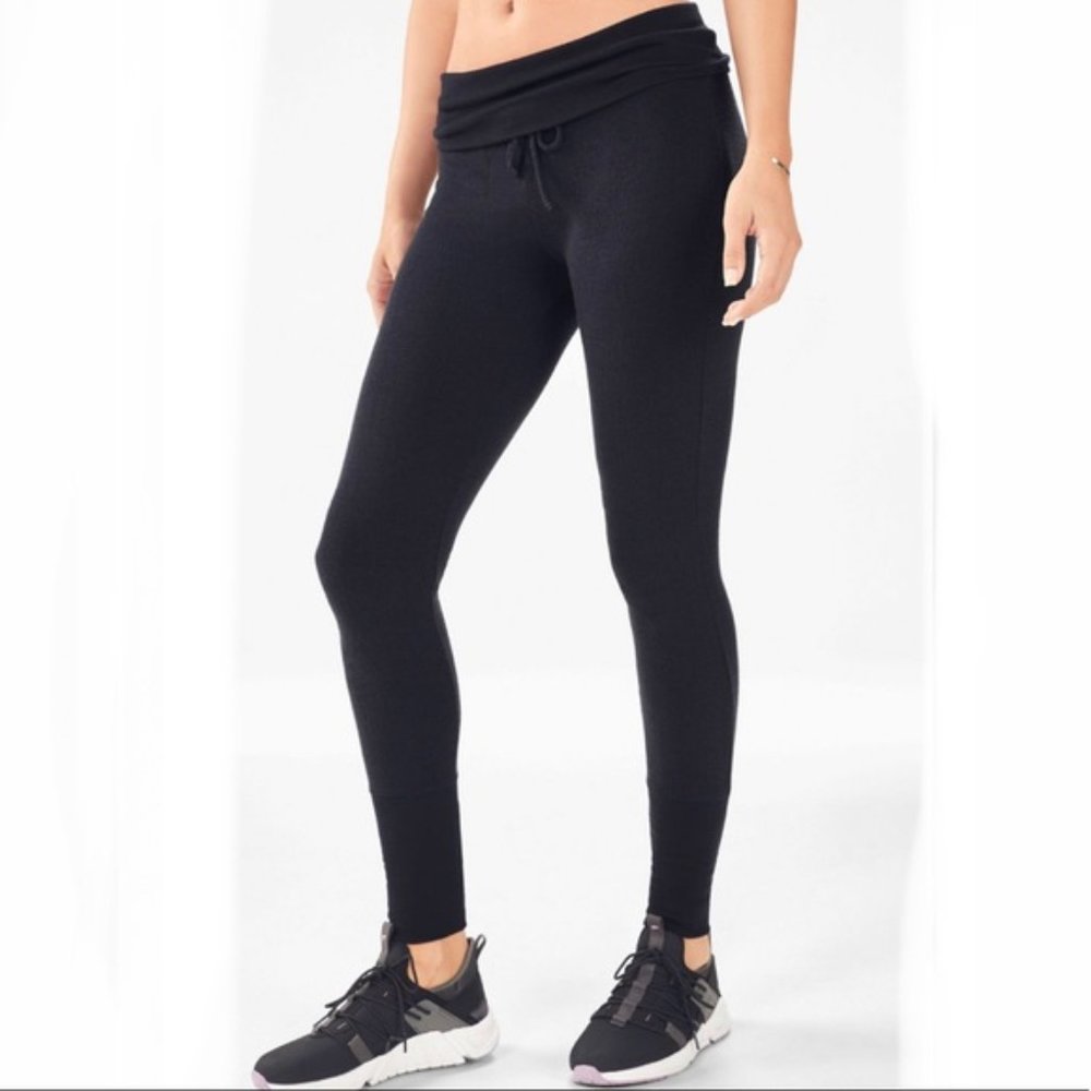 Fabletics | Natalie Black Lounge Joggers Size Large